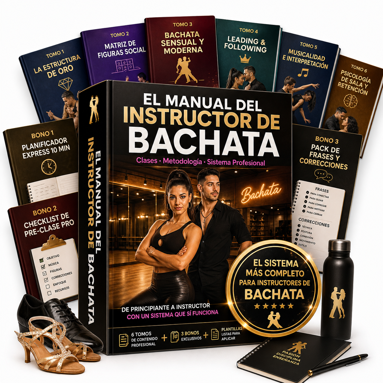 Instructor de bachata - PACK COMPLETO